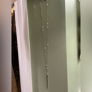 Simple long necklace